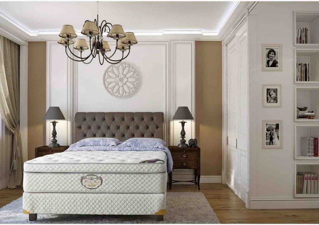 Vysoká americká postel Platinum Plush